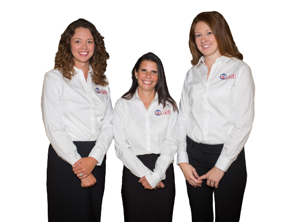 Image of 3 women from the ASMAI management team