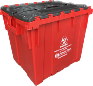 Image of a 31 gallon reusable container