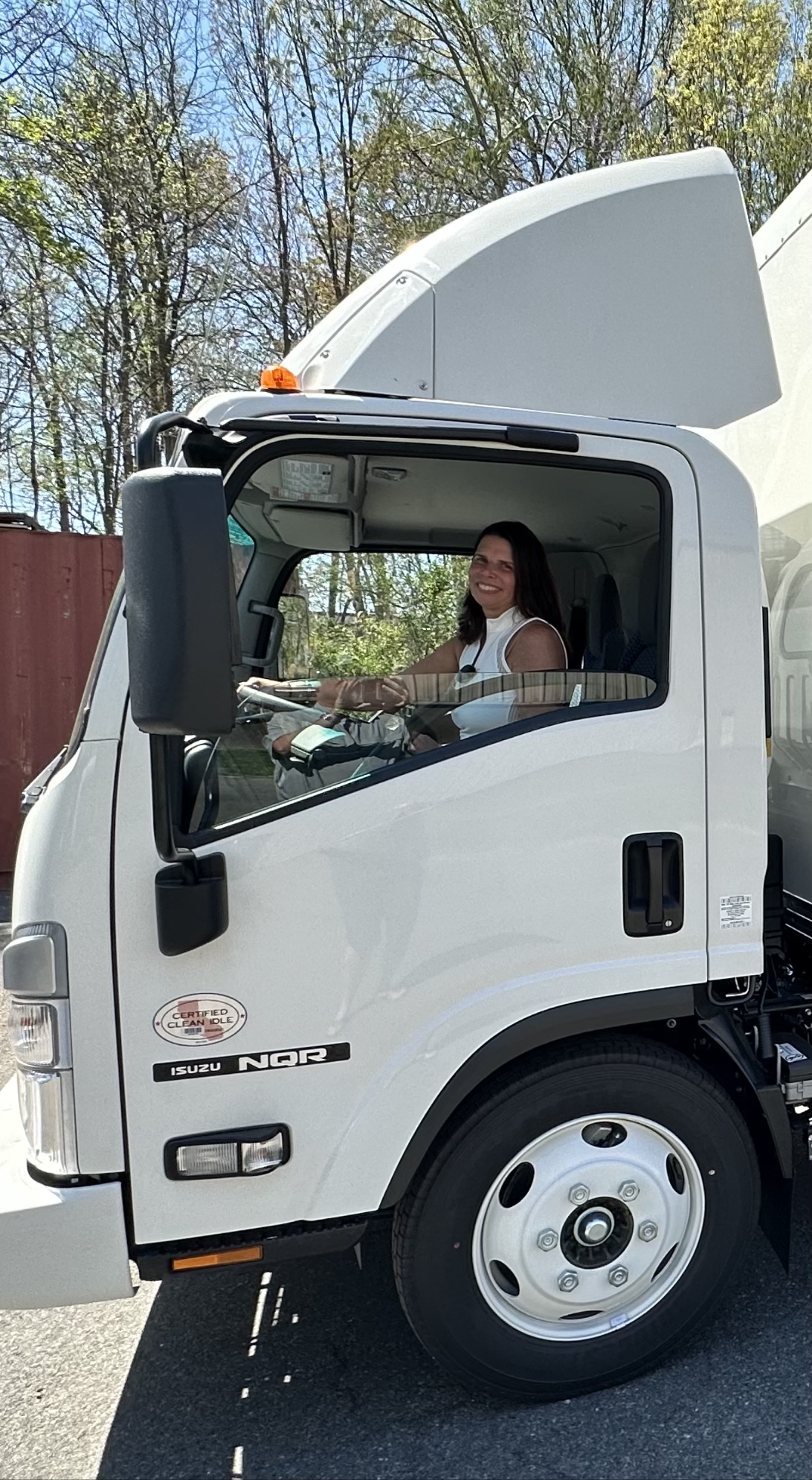 image of ASMAI president and CEO in the drivers side of a truck